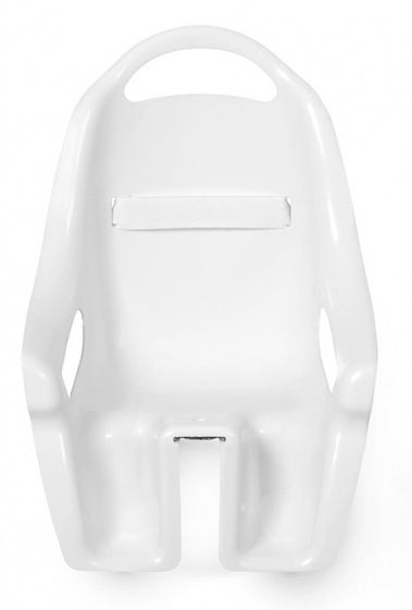 Poppenzitje kinderfiets 34 x 21 cm wit