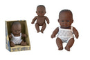 Babypop Afrikaans Meisje 21 cm