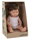 babypop jongen met vanillegeur 38 cm wit pakje