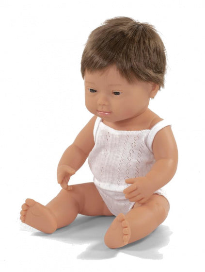 babypop jongen met vanillegeur 38 cm wit pakje