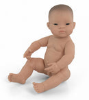 babypop jongetje met vanillegeur 40 cm bruine ogen