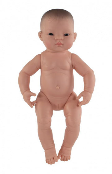 babypop meisje met vanillegeur 40 cm bruine ogen