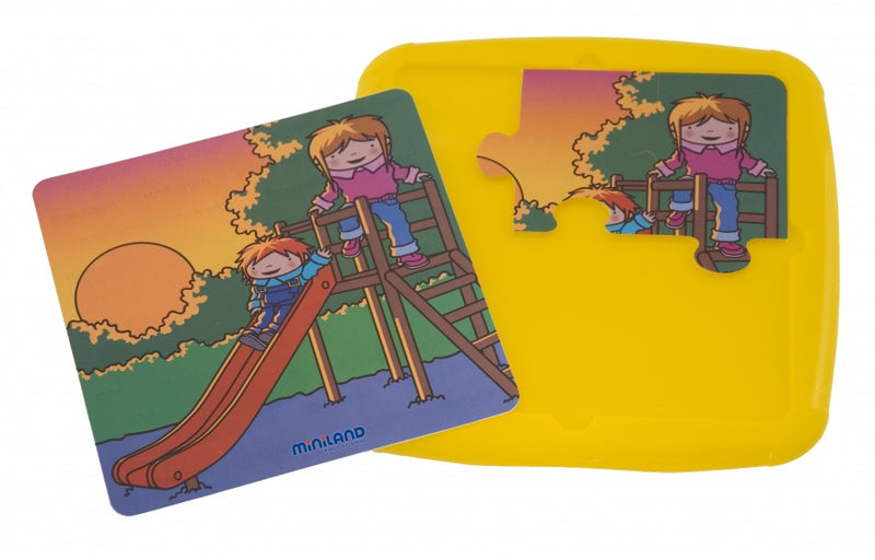 leerpuzzels Primary junior 6 stukjes 26 cm 4 stuks