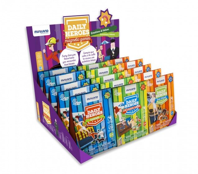 leerspel Daily Heroes - Runner blauw 3-delig