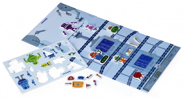 leerspel Magnetic - Crazy Robots junior 44-delig