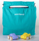 speelmat Ruimte 105 x 70 cm polyester roze/blauw