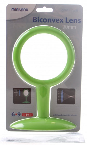 spiegel Biconvex 90 mm lens groen 20 cm