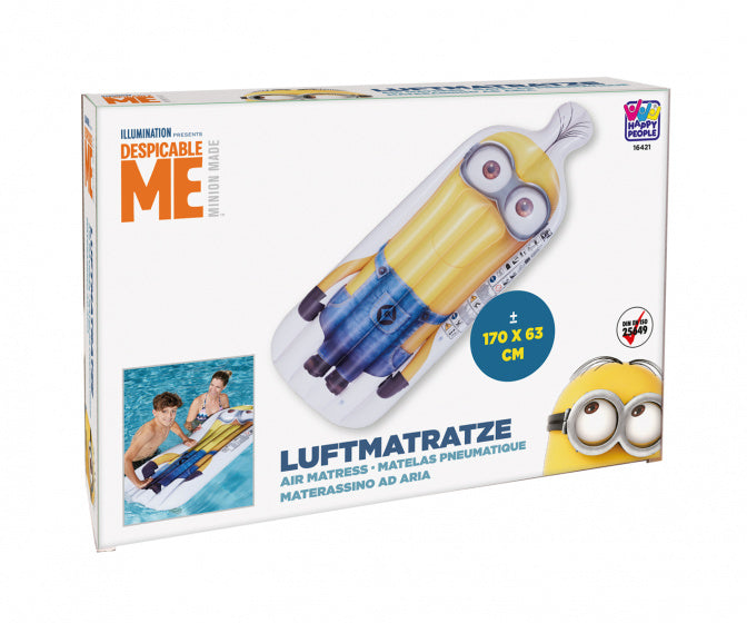 luchtbed Minions 175 x 89 cm geel