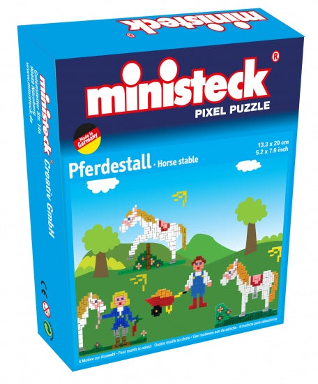 Ministeck Pixel Puzzel - Paardenstal