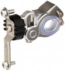 stuurbevestiging voor bidonhouder 65 mm zilver