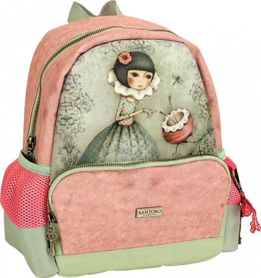 rugzak Mirabelle meisjes 7 liter textiel roze