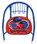 metalen stoel Miraculous Ladybug 36 x 35 x 36 cm rood