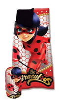 slaapzak Ladybug junior 68 x 138 cm polyester rood