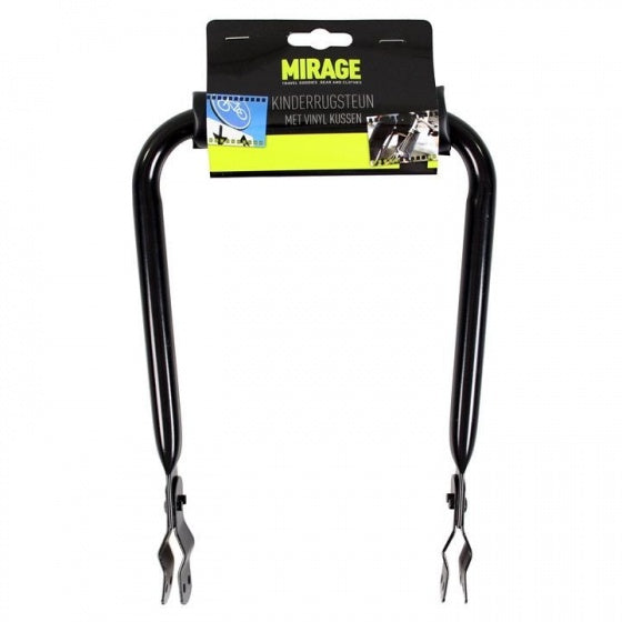 Kinderrugsteun 15 cm Mirage met kussen - zwart