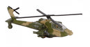 militaire helikopter diecast pull-back 1:88 groen