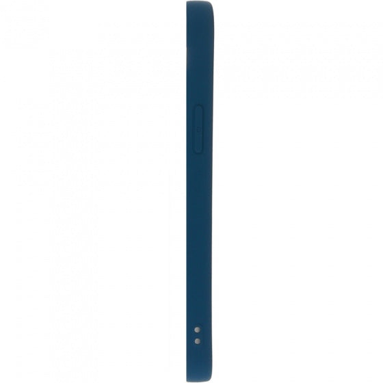 telefoonhoes Apple iPhone 12/12 Pro siliconen blauw