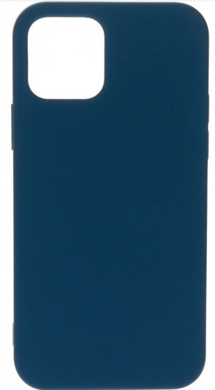 telefoonhoes Apple iPhone 12/12 Pro siliconen blauw