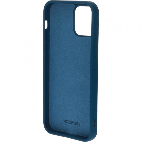 telefoonhoes Apple iPhone 12/12 Pro siliconen blauw