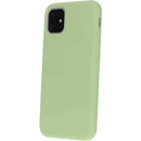 telefoonhoes Iphone 11 siliconen pistache groen
