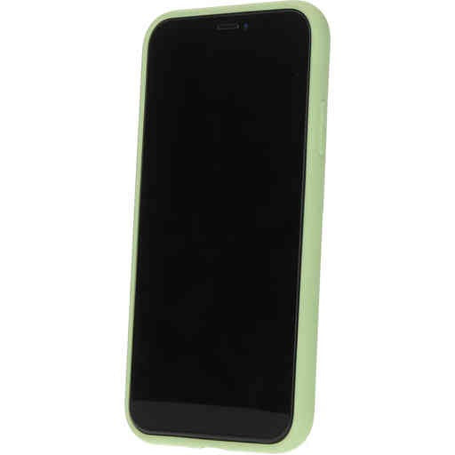 telefoonhoes Iphone 11 siliconen pistache groen