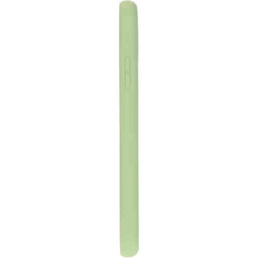 telefoonhoes Iphone 11 siliconen pistache groen