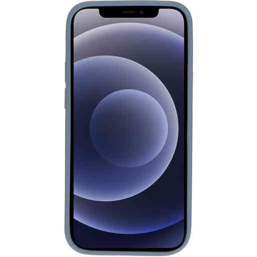telefoonhoes Iphone 12 Mini siliconen grijs
