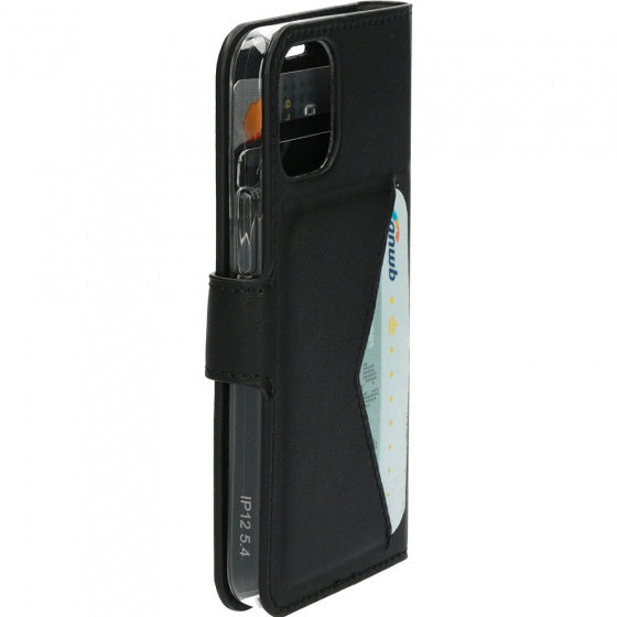 telefoonhoes Wallet Case Apple iPhone 12 Mini zwart