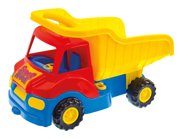 kiepwagen Super Active 55,5 x 31,5 cm blauw/rood