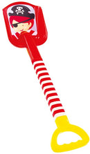 zandschepje piraat junior 55 x 14 cm rood/geel/wit
