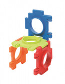 bouwblokken Kubus 4 cm junior 6 stukjes