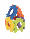 bouwblokken Kubus 4 cm junior 6 stukjes