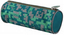 etui Creeper junior 22 x 7 cm polyester groen/grijs