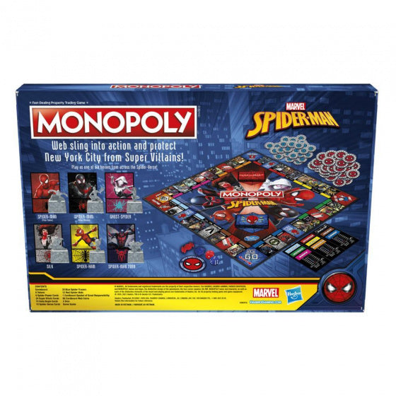 Hasbro Gaming Monopoly Spiderman