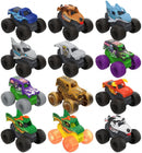 monstertruck Mini junior 1:87 die-cast zwart/grijs