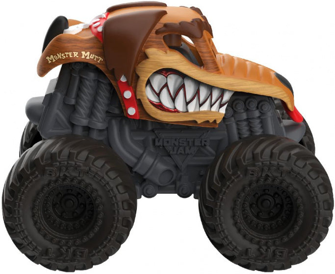 monstertruck Mini junior 1:87 die-cast zwart/grijs
