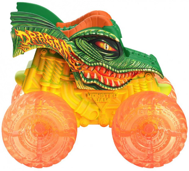 monstertruck Mini junior 1:87 die-cast zwart/grijs