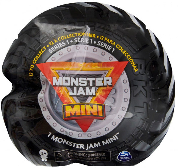 monstertruck Mini junior 1:87 die-cast zwart/grijs