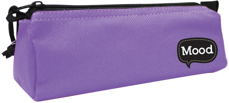 etui Chrome junior 21 x 7 x 7 cm canvas paars/zwart