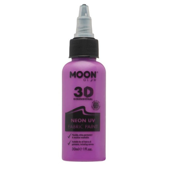 kledingverf neon uv 30 ml paars