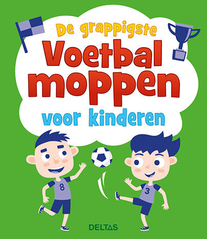 moppenboek: De grappigste voetbalmoppen voor kinderen