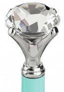 balpen diamant blauw 14 cm