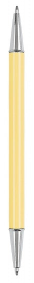 balpen Duo pastel 14 cm geel