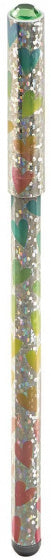 balpen Flowers & Friends junior 15 cm zilver