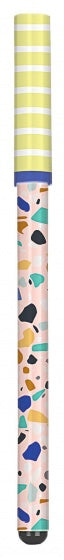 balpen groen/wit 14,5 cm