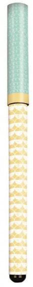balpen Happy me Mini-Slim 11,5 cm geel/groen