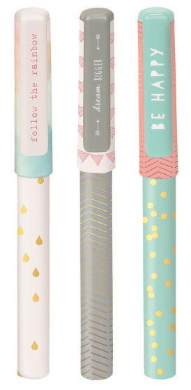 balpennen Happy Me 13,5 cm 3 stuks