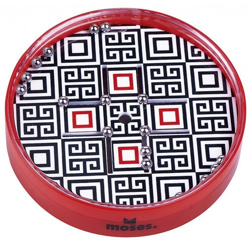 behendigheidsspel Up and Down rood 10 cm
