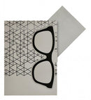 boekenlegger in wenskaart Libri_x bril magnetisch grijs