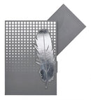 boekenlegger in wenskaart Libri_x veer magnetisch zilver