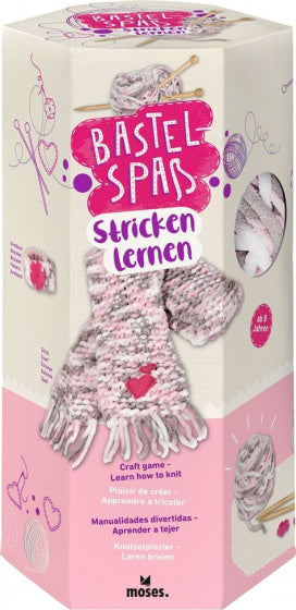 breiset meisjes 10 mm polyester/bamboe roze 10-delig